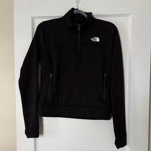 The North Face Black Quarter-Zip Fleece